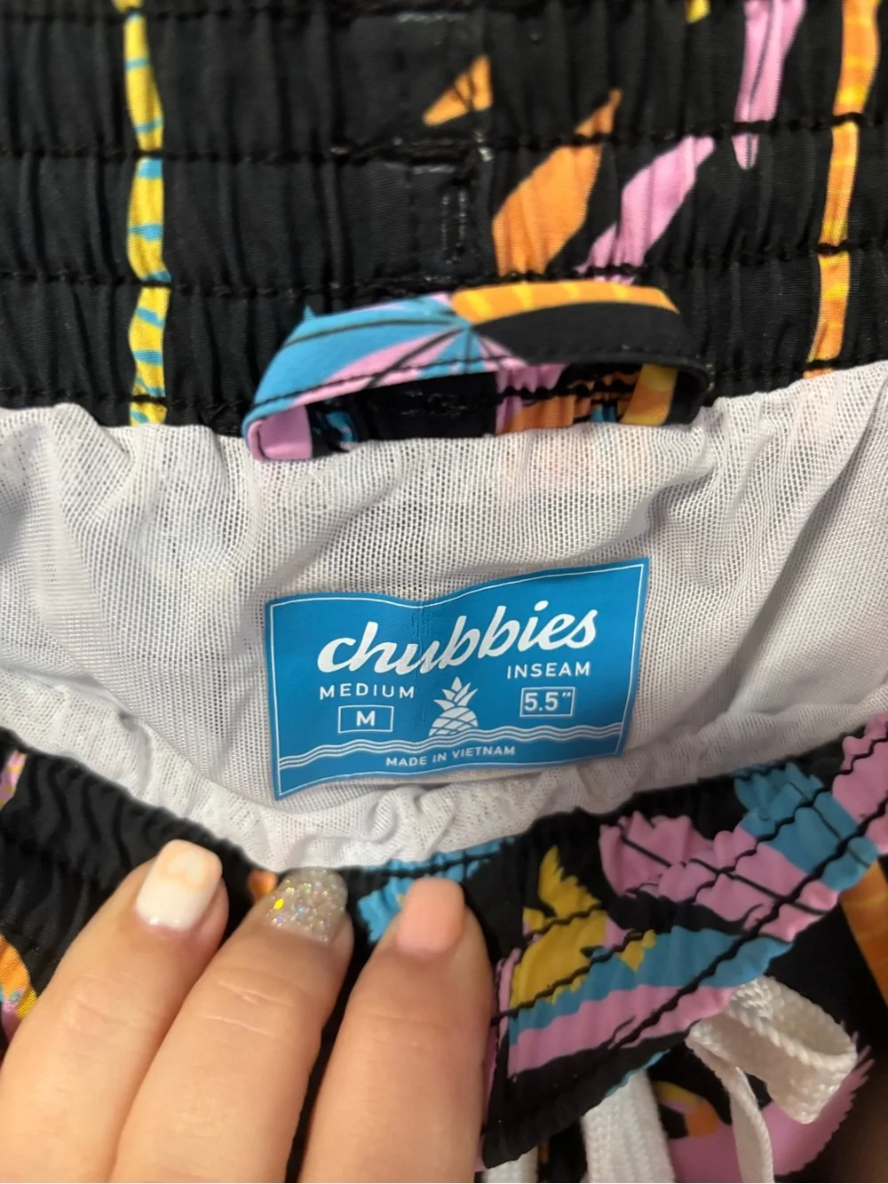 chubbies casual drawstring